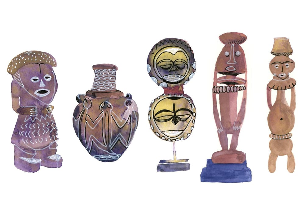 Inspired by African figures - image 2 - student project