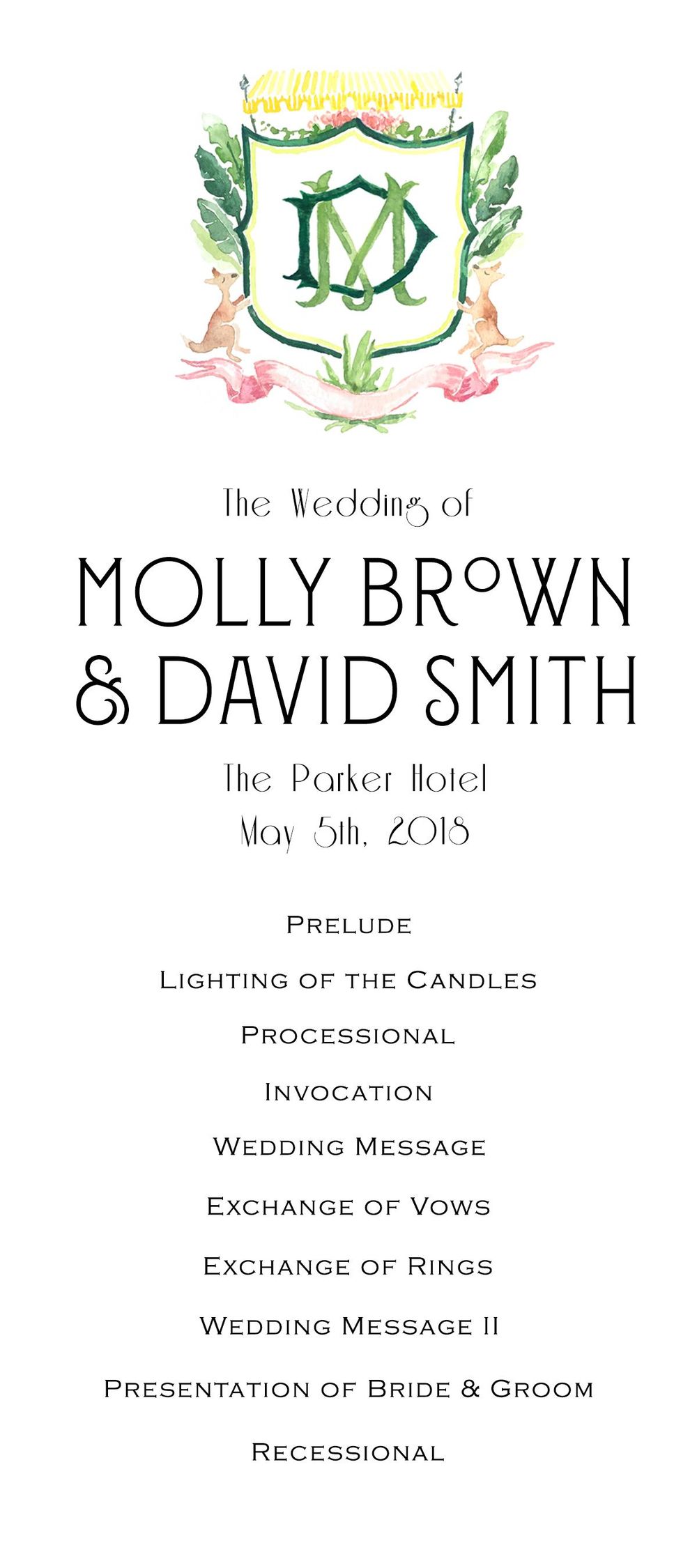 A Paper Suite for a Lush California Wedding - image 7 - student project