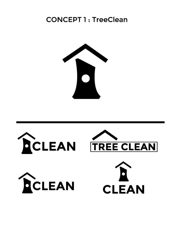 treeclean-logo-project-skillshare-student-project