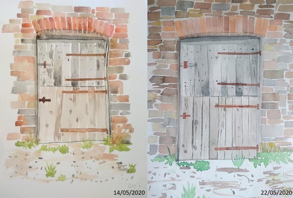 Watercolor Workout - image 1 - student project