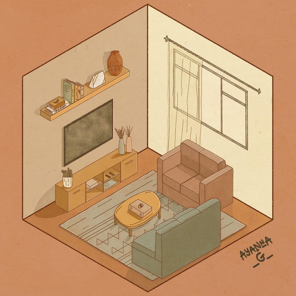 Isometric Room by AG - image 1 - student project