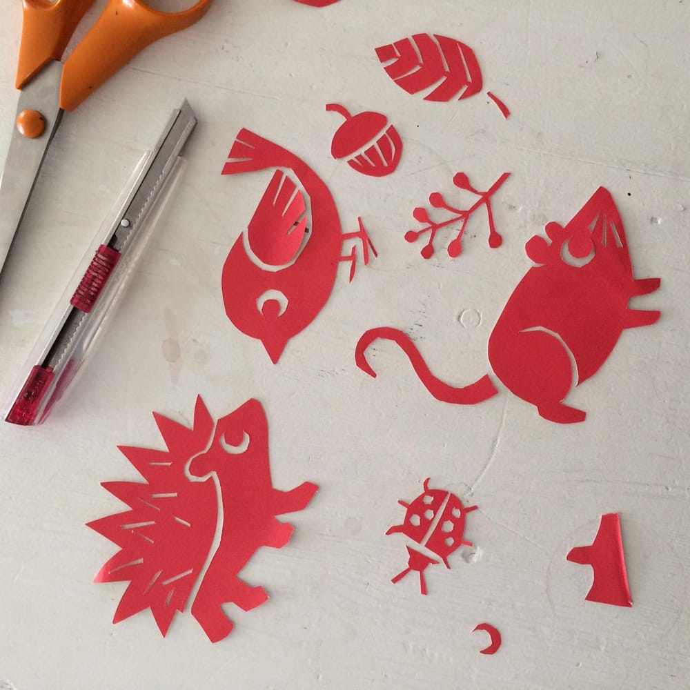 Backyard Nature / Children's pattern - image 1 - student project