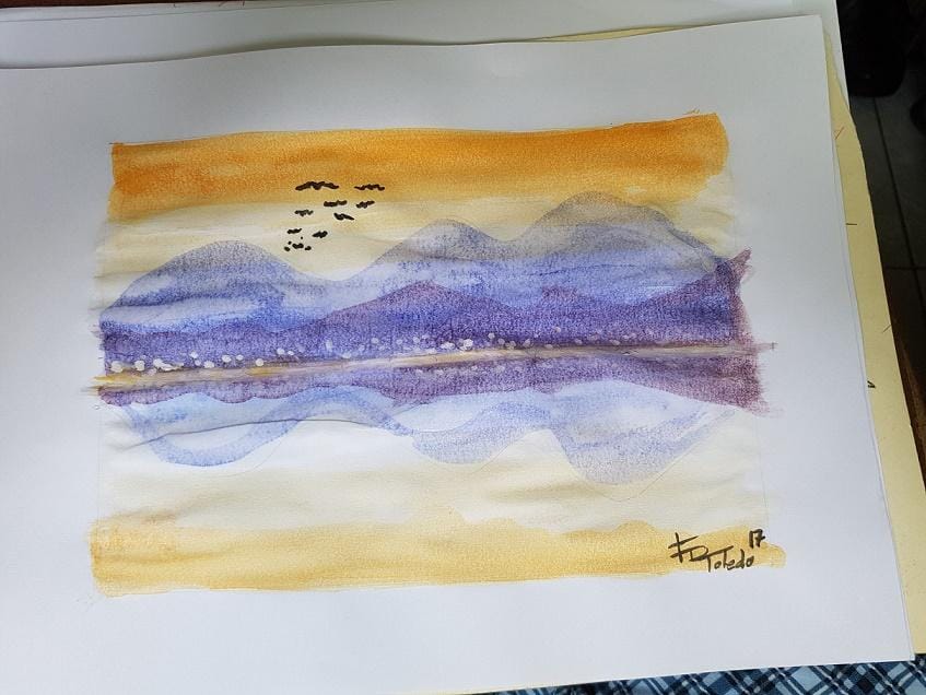 Child-school graded watercolor.. - image 3 - student project