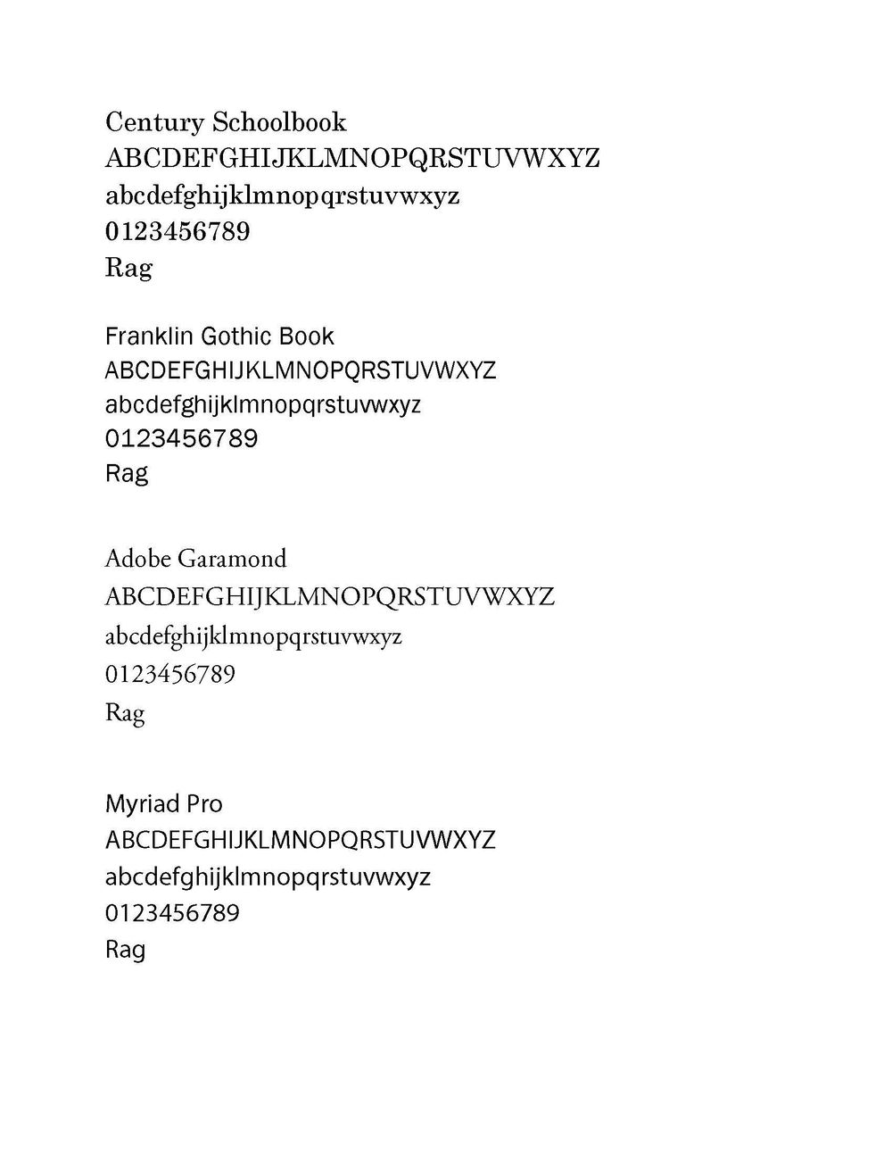 4 fonts for a grant proposal - image 1 - student project