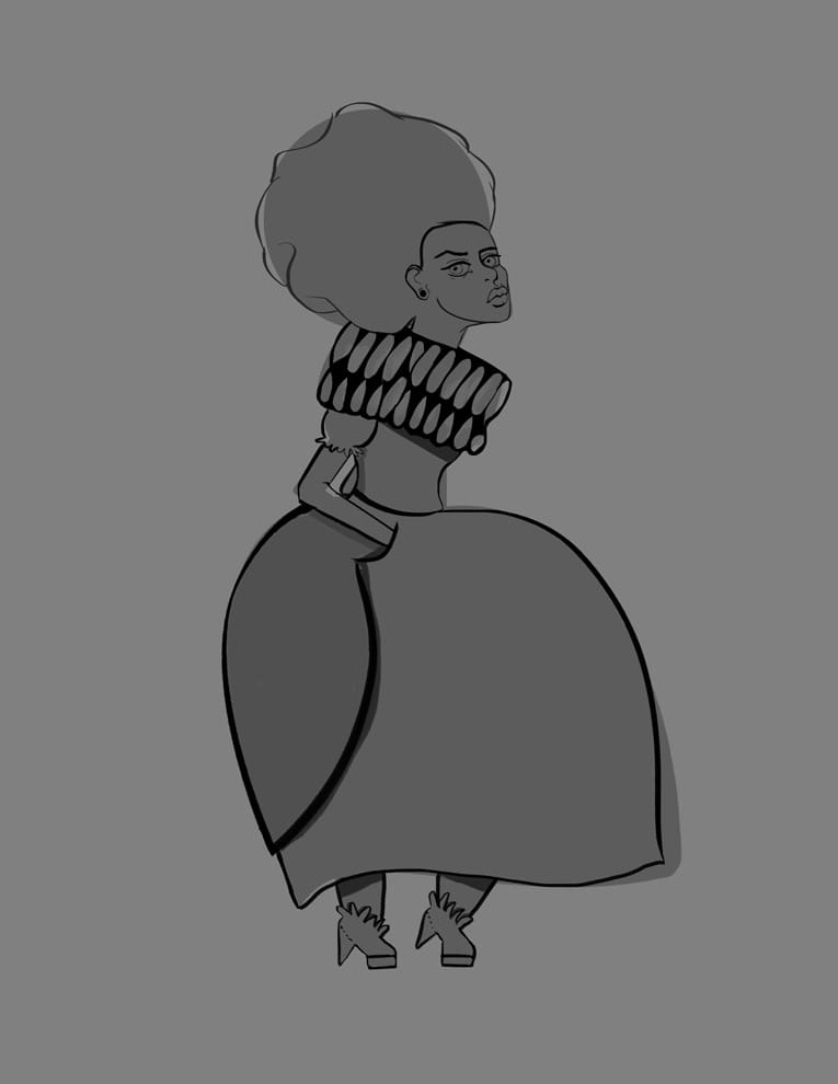 Elizabeth the Hipster - image 2 - student project