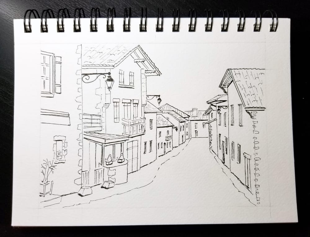 French village - image 2 - student project
