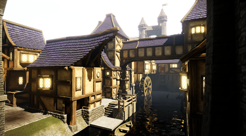 Medieval Castle Town - image 5 - student project