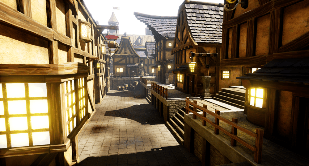 Medieval Castle Town - image 7 - student project
