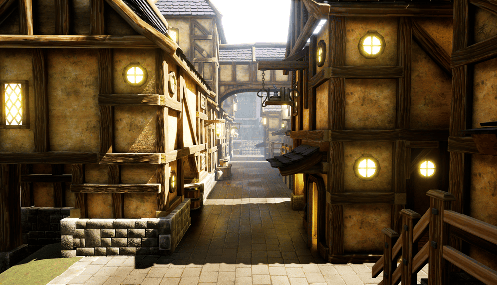 Medieval Castle Town - image 6 - student project