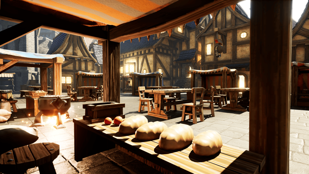 Medieval Castle Town - image 3 - student project