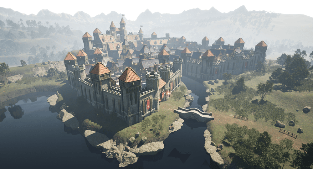 Medieval Castle Town - image 2 - student project
