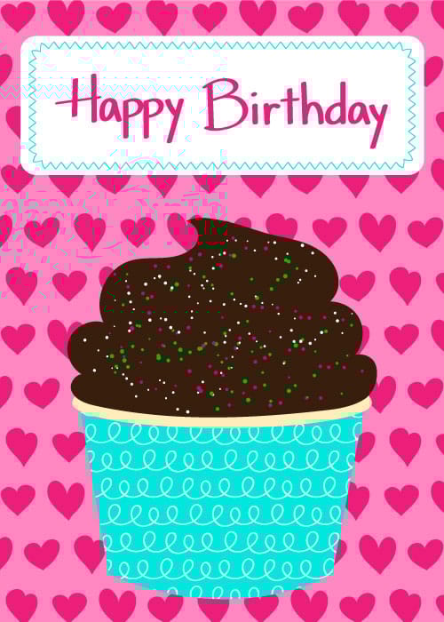 Cupcake with Chocolate Frosting - image 1 - student project