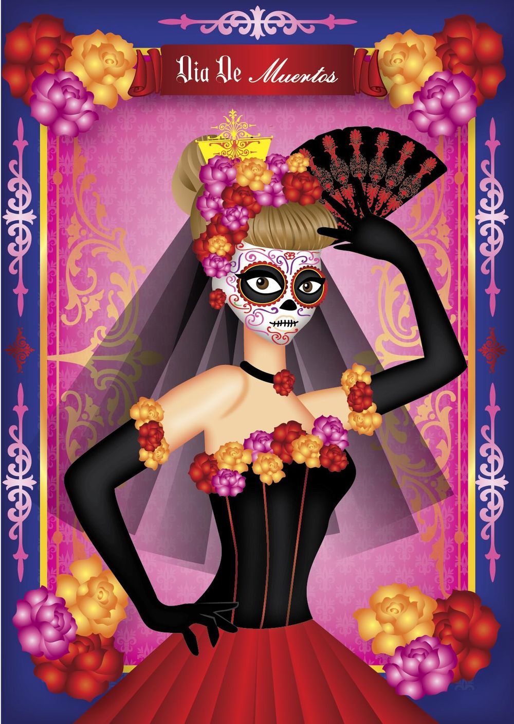 Pinup Inspired Greeting Cards - image 8 - student project