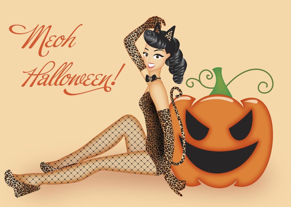 Pinup Inspired Greeting Cards - image 18 - student project