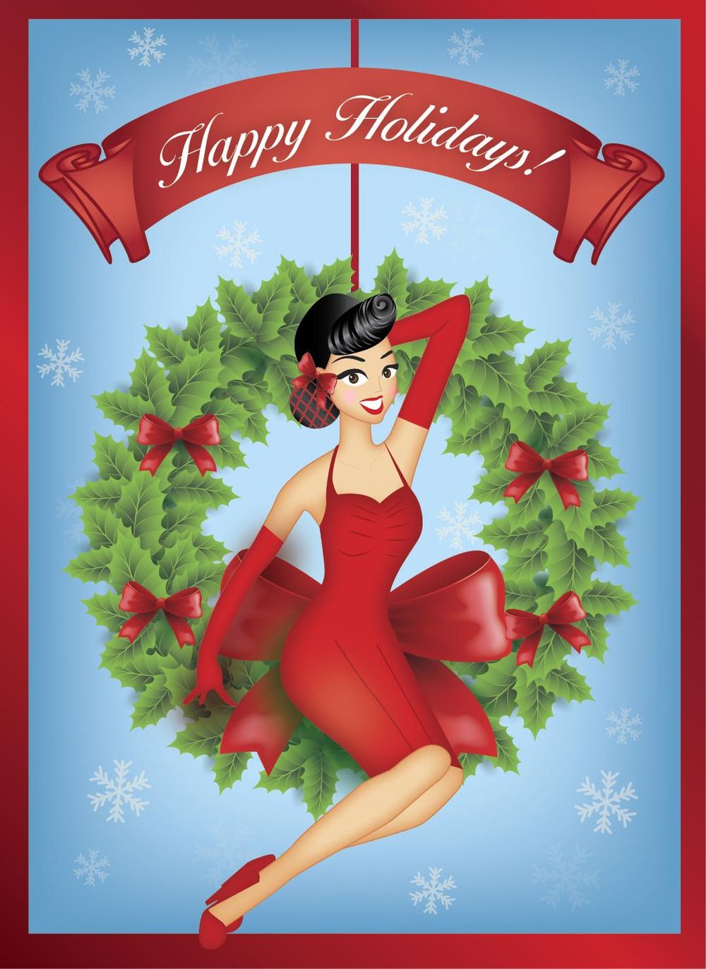 Pinup Inspired Greeting Cards - image 3 - student project