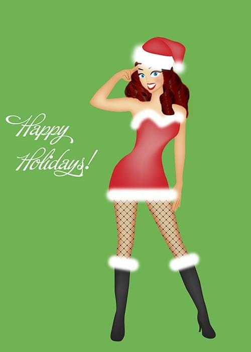 Pinup Inspired Greeting Cards - image 19 - student project