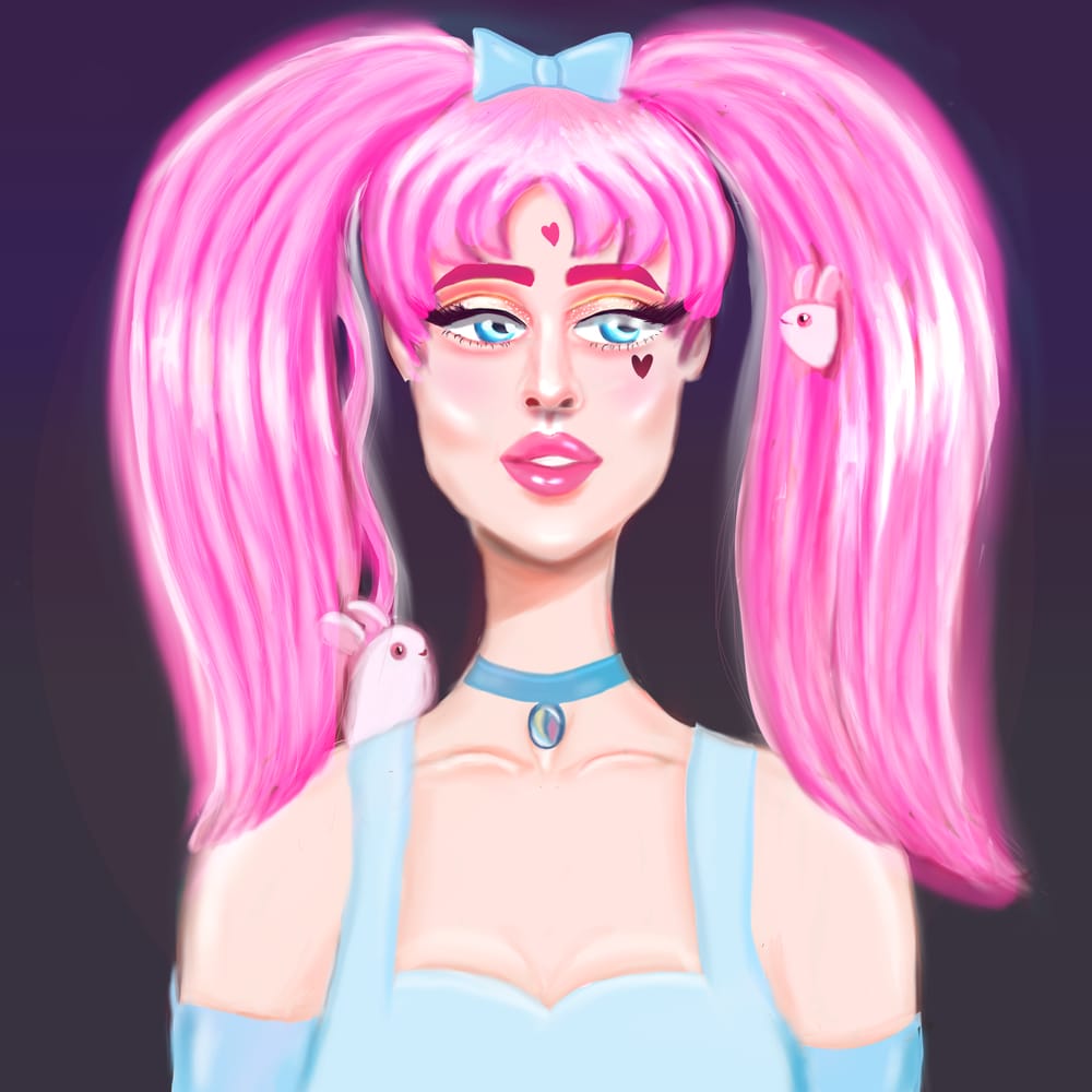 My Digital Character illustration Skillshare Student Project