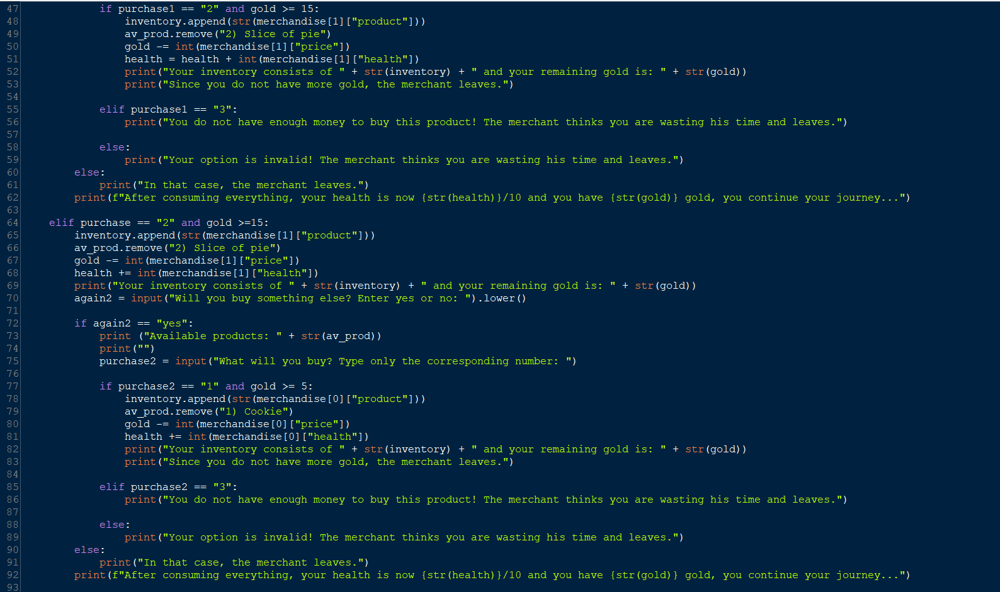 Python project:  videogame merchant - image 2 - student project