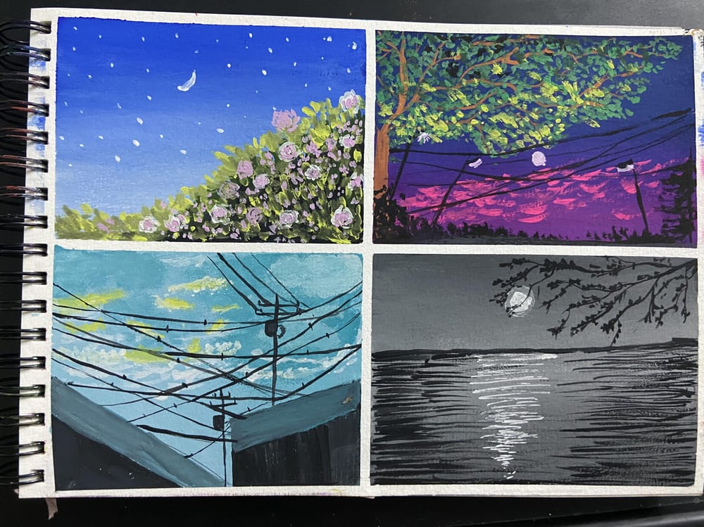 15 day gouache challenge - image 3 - student project
