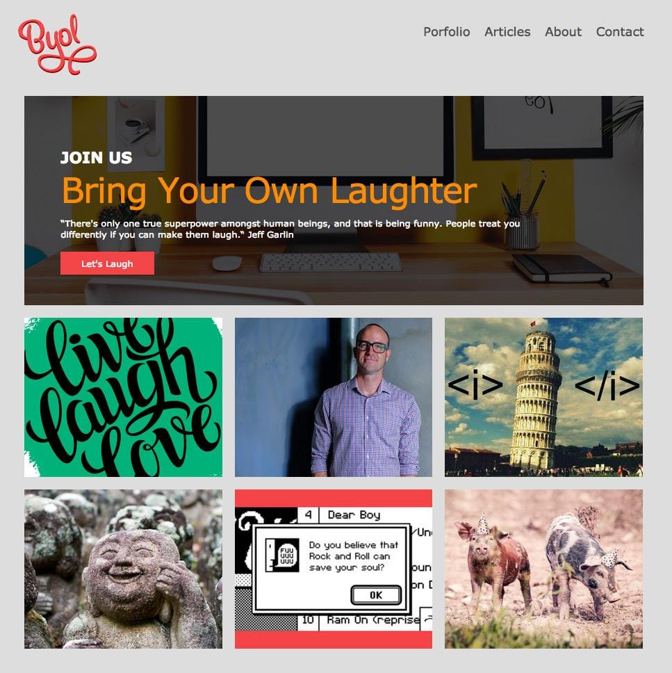 Bring Your Own Laughter - image 2 - student project