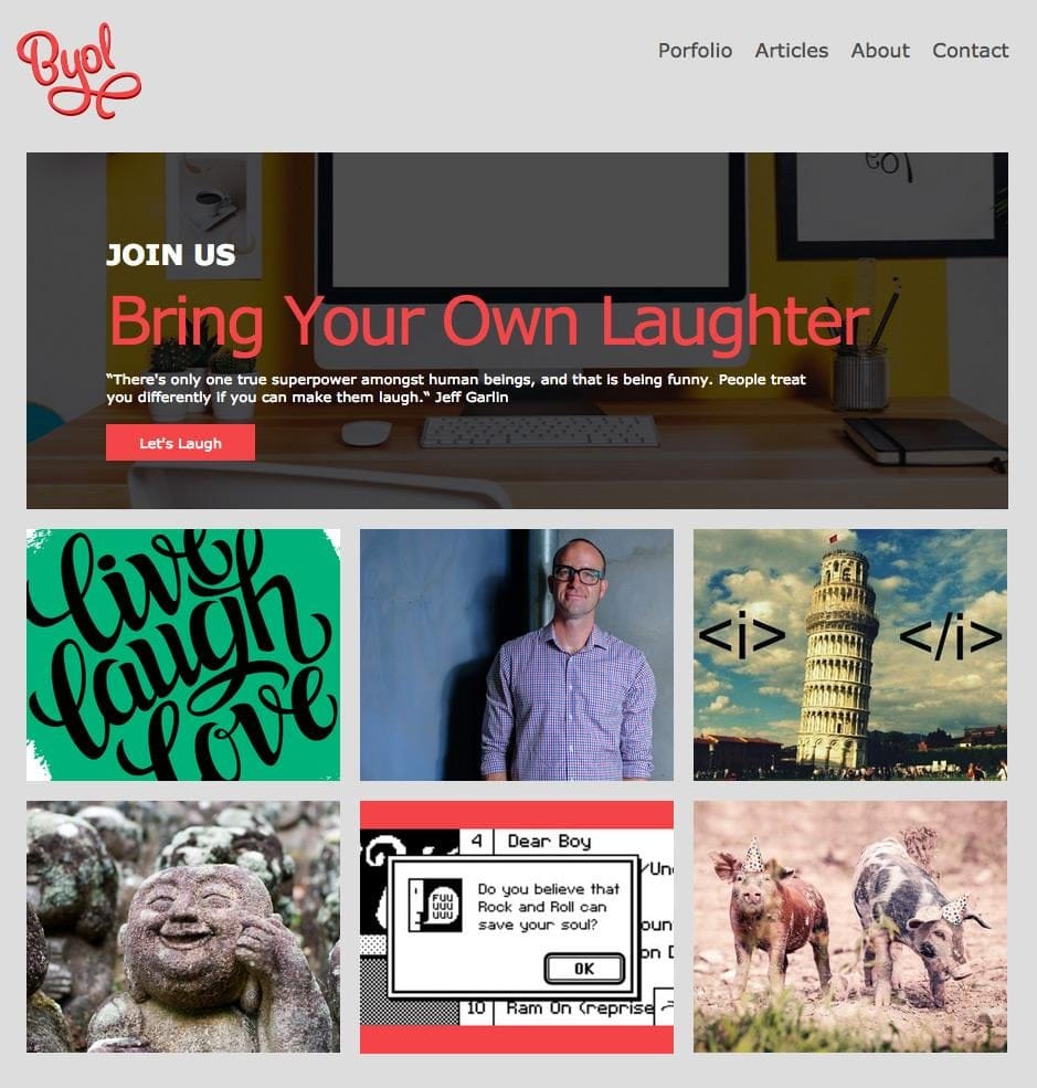 Bring Your Own Laughter - image 1 - student project
