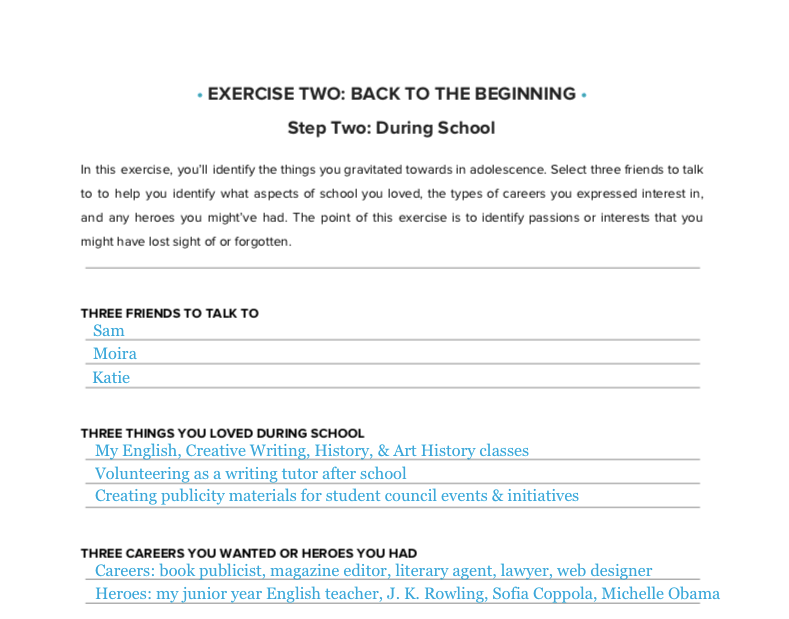 My "Back to the Beginning" Exercise - image 1 - student project