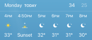 Mostly Cloudy with a Chance of Seamless UX Design - image 2 - student project
