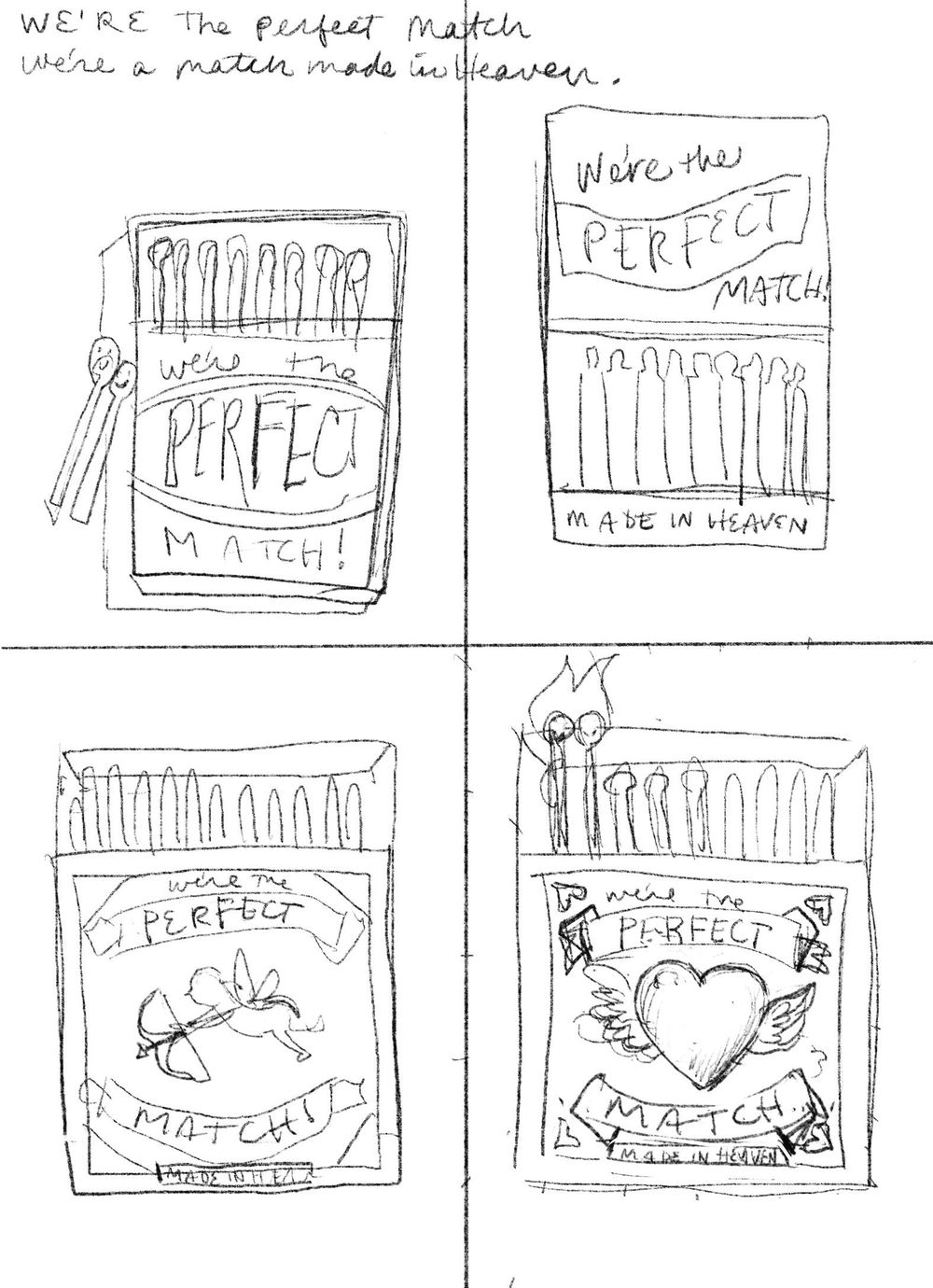 We're the Perfect Match (Made In Heaven) Skillshare Student Project