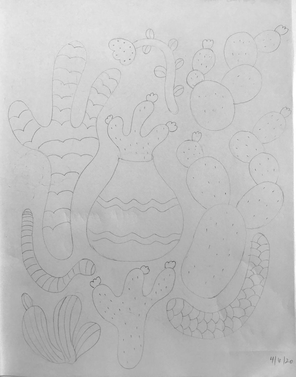 Cactus Bunch - image 2 - student project