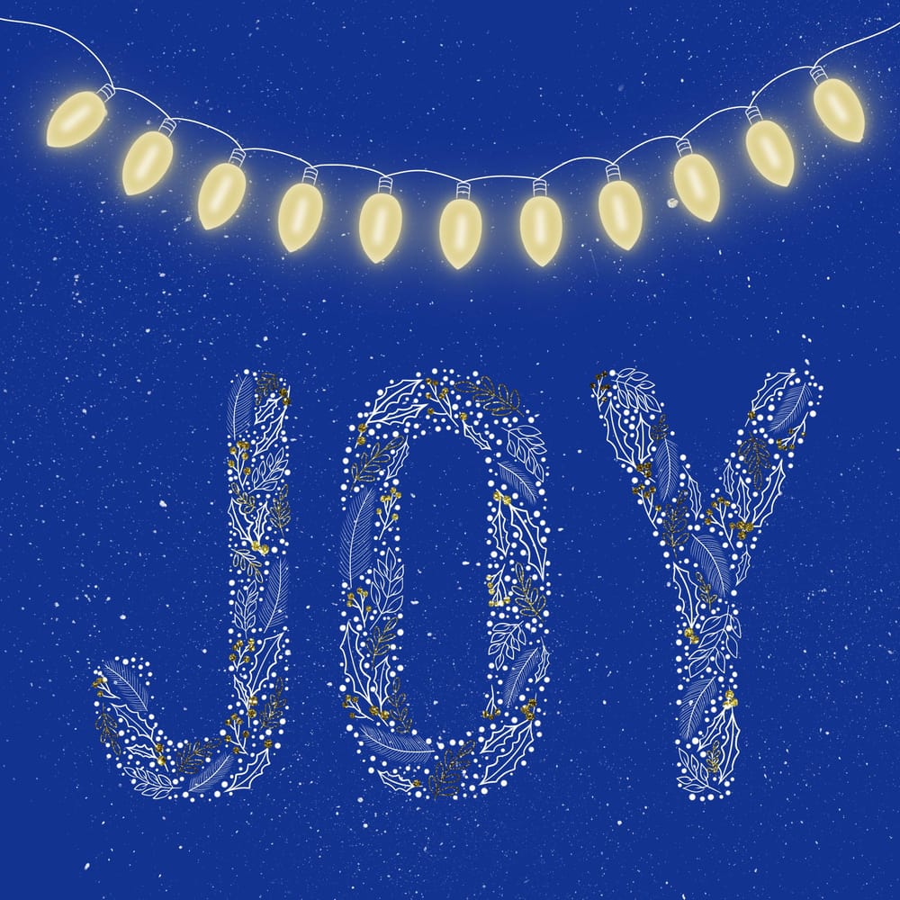 Winter Holiday Illustrations Made in Procreate - image 1 - student project