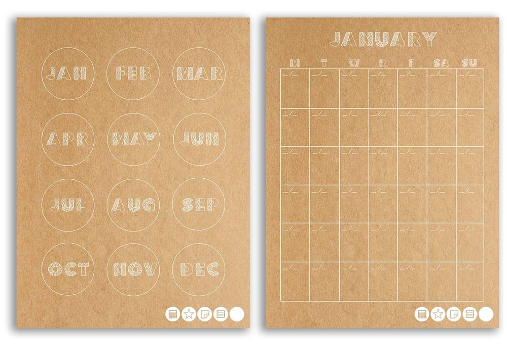 My New Mudcloth Customizable Planner! (free download) - image 1 - student project