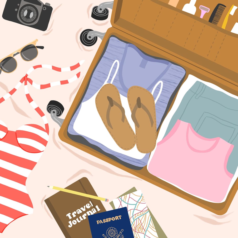 Flatlay Illustrations - image 4 - student project