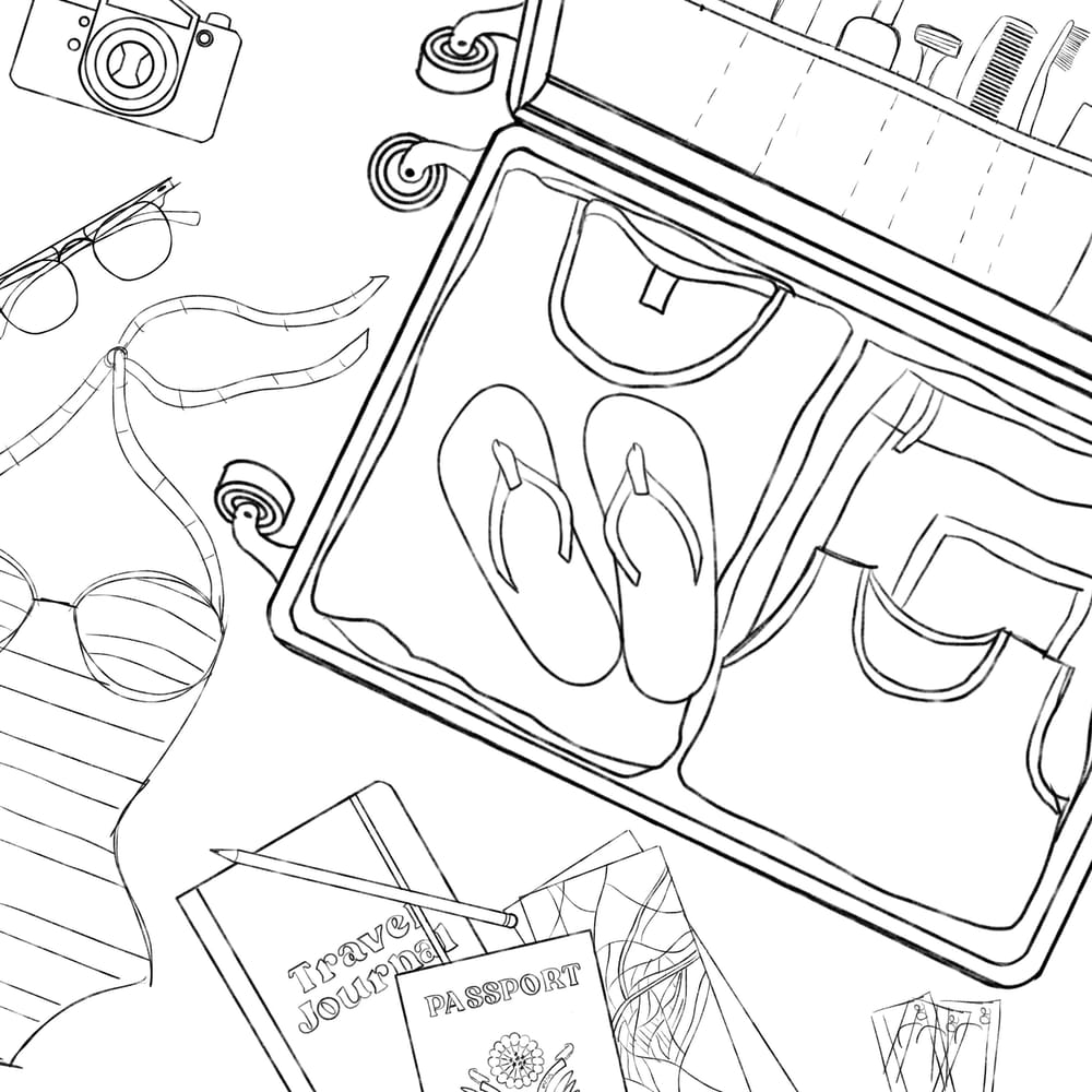 Flatlay Illustrations - image 3 - student project