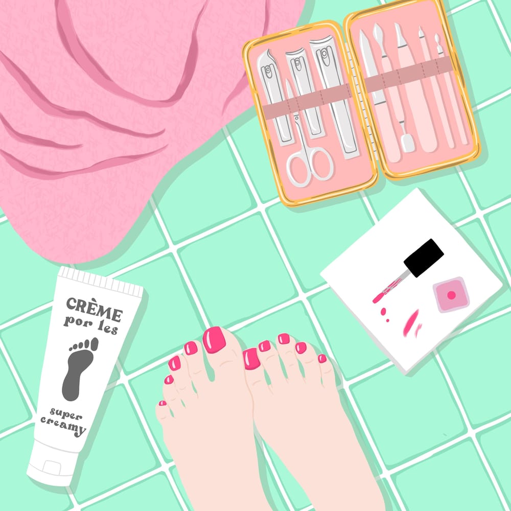 Flatlay Illustrations - image 7 - student project