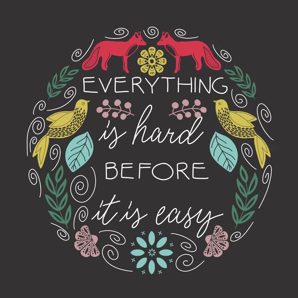 3 Folk Art Illustrations Made in Procreate - image 1 - student project