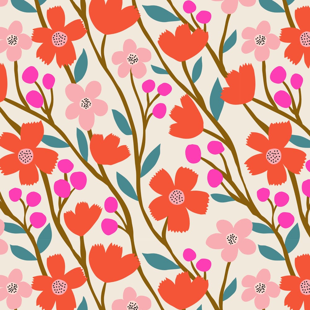 Wildflower Pattern Collection - image 3 - student project