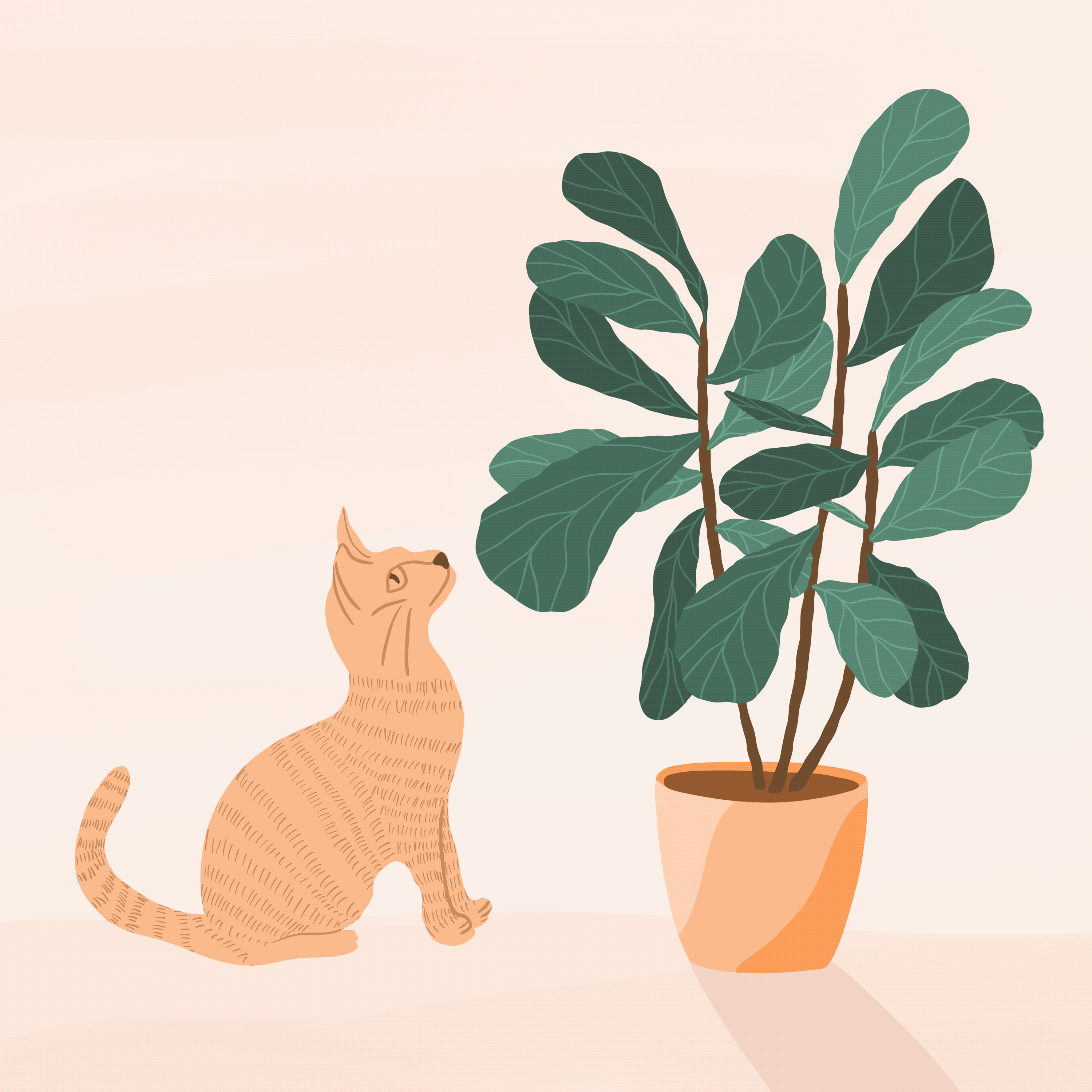 Plant Illustrations in Procreate - image 2 - student project