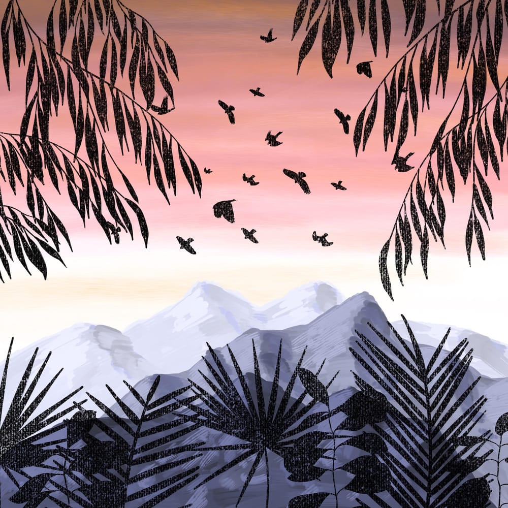 Acrylic Landscapes in Procreate - image 1 - student project