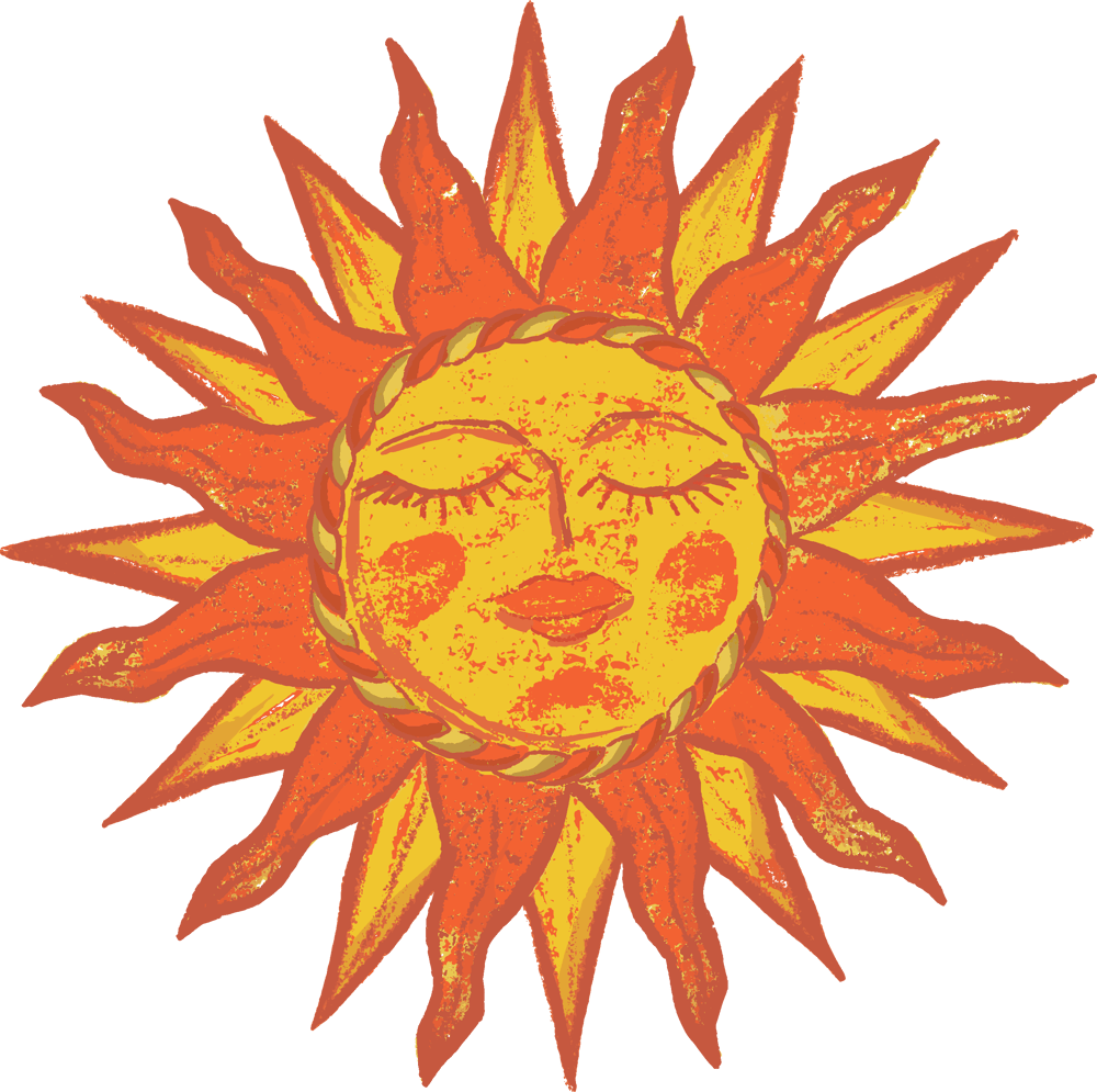 Hand-Drawn Sun (Procreate to Illustrator) - image 3 - student project