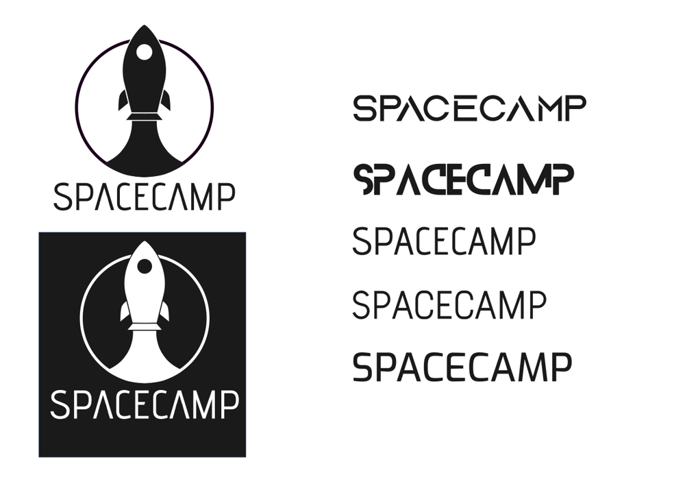 Spacecamp logo project - image 3 - student project