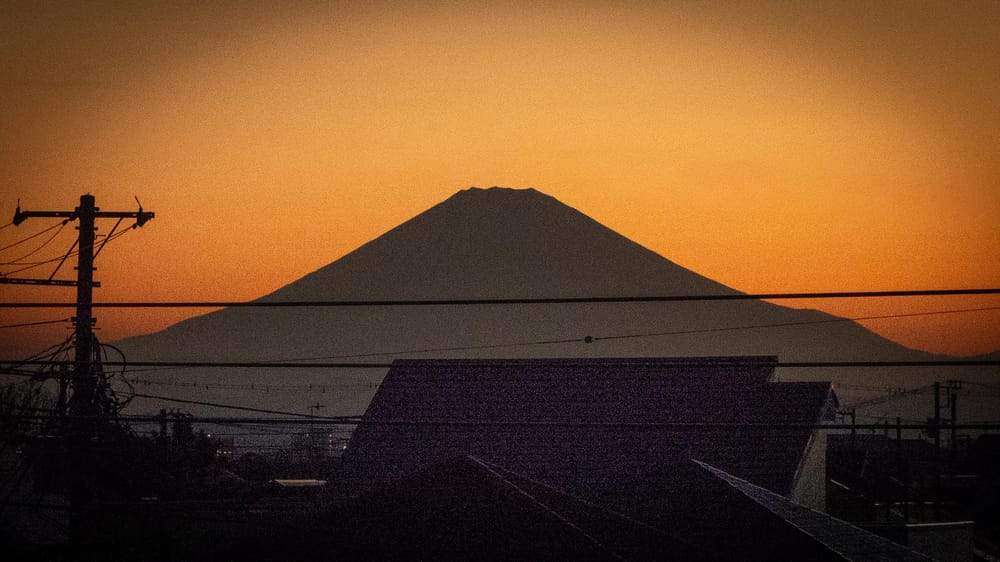 Mt Fuji editing - image 1 - student project