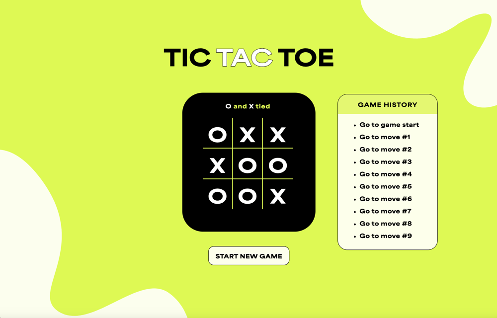 Tic Tac Toe - image 2 - student project