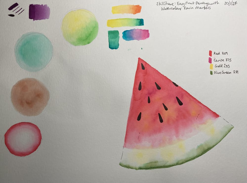 Fruit with Karin markers - image 1 - student project