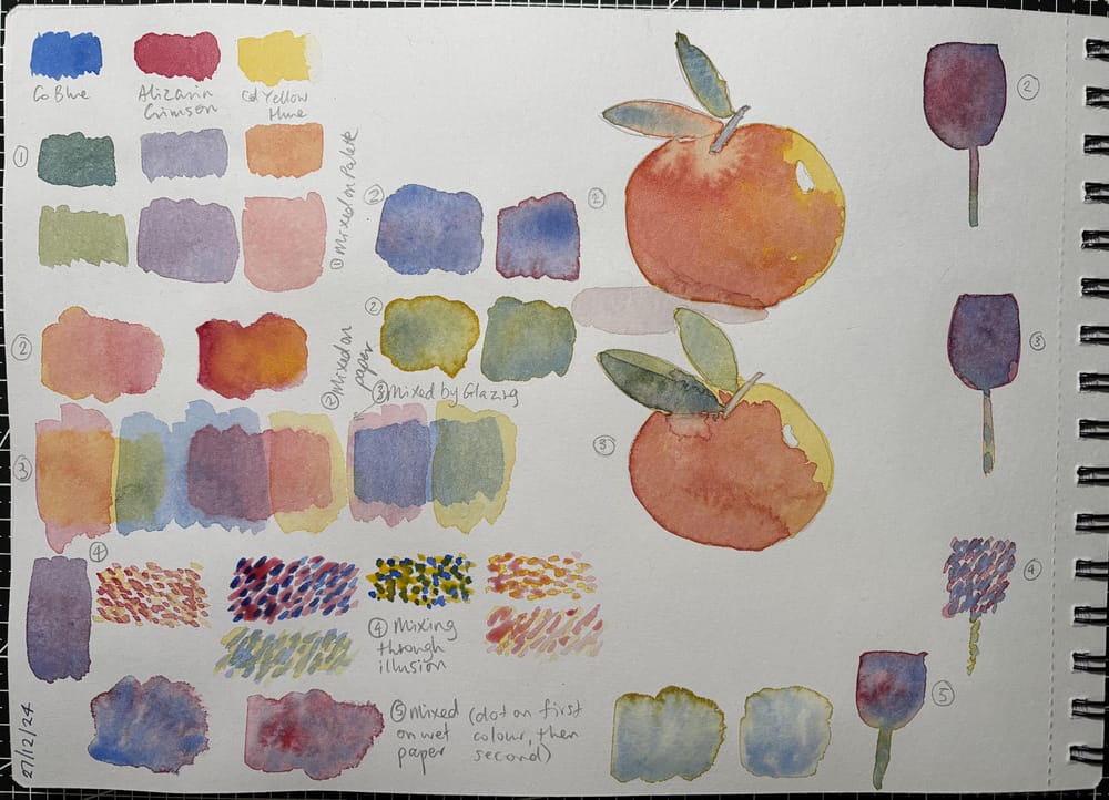 Mixing colours - image 1 - student project