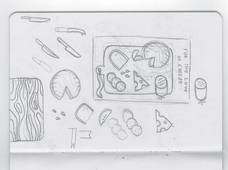 Cheesy Illustration - image 2 - student project
