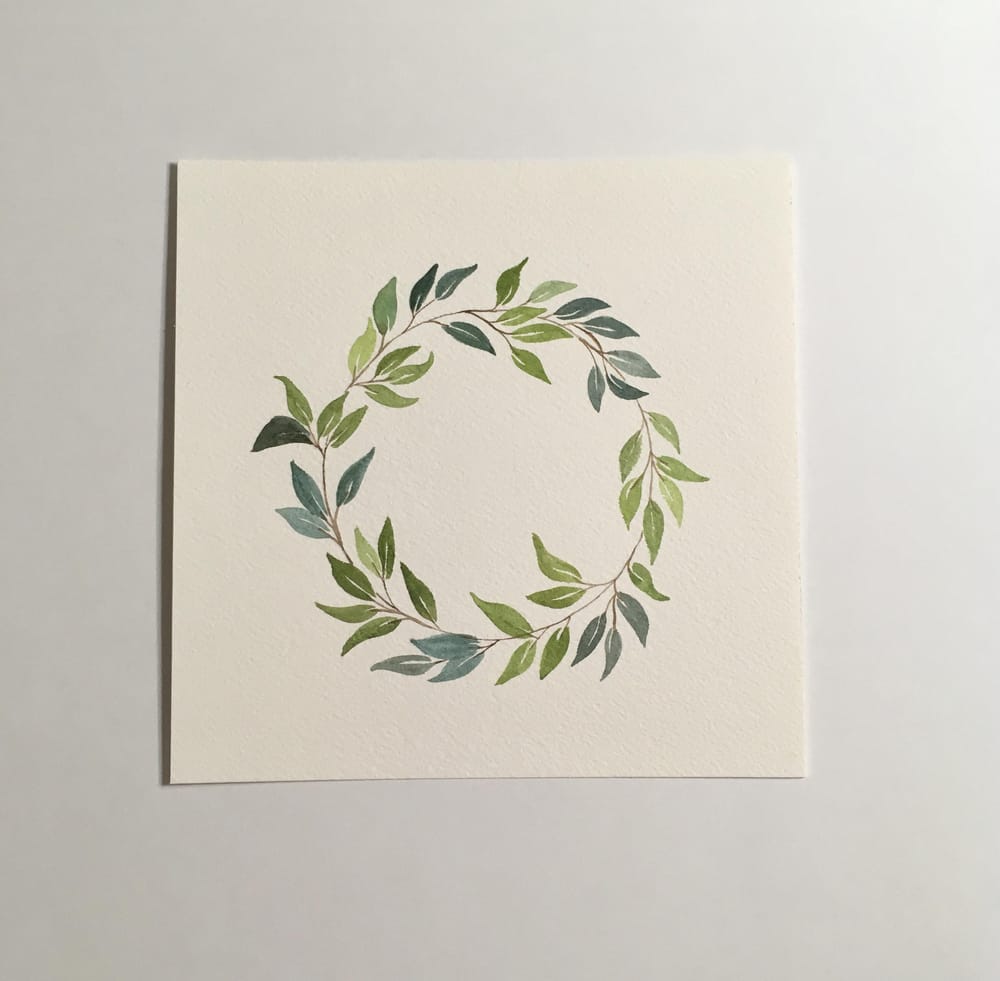 Leaf Wreath - image 1 - student project