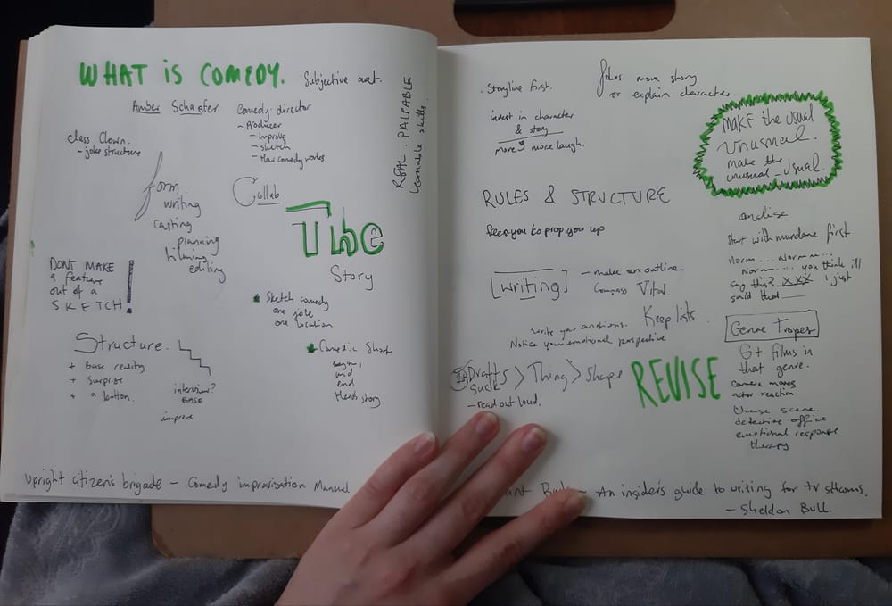 Comedy Notes - image 1 - student project