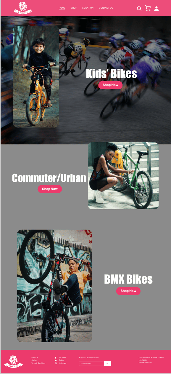 Adobe XD Class Projects - image 17 - student project