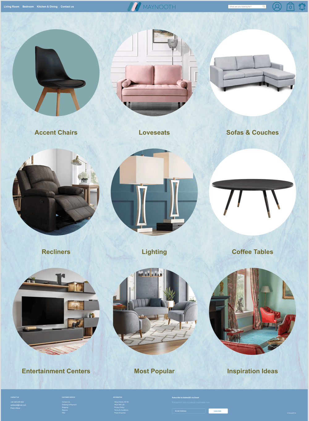 Adobe XD Class Projects - image 10 - student project
