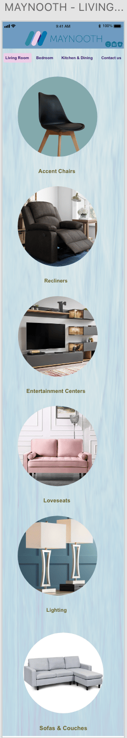 Adobe XD Class Projects - image 15 - student project